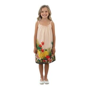 GapKids Size M (8) Tropical Polynesian Sleeveless Dress